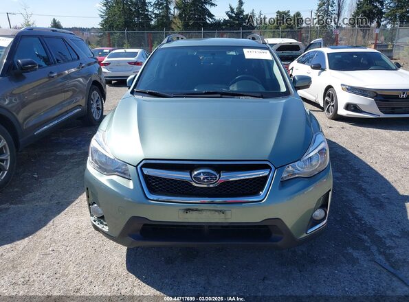JF2GPBBC7GH253956 2016 SUBARU CROSSTREK HYBRID Gray Widok zestawu wskaźników