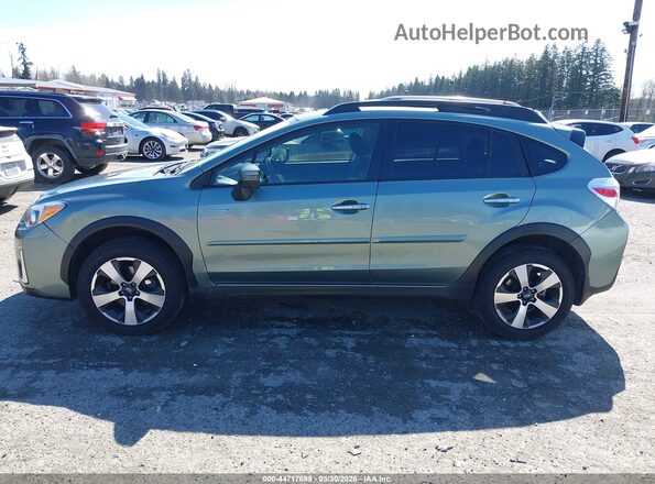 JF2GPBBC7GH253956 2016 SUBARU CROSSTREK HYBRID Gray Widok wnętrza 360 stopni