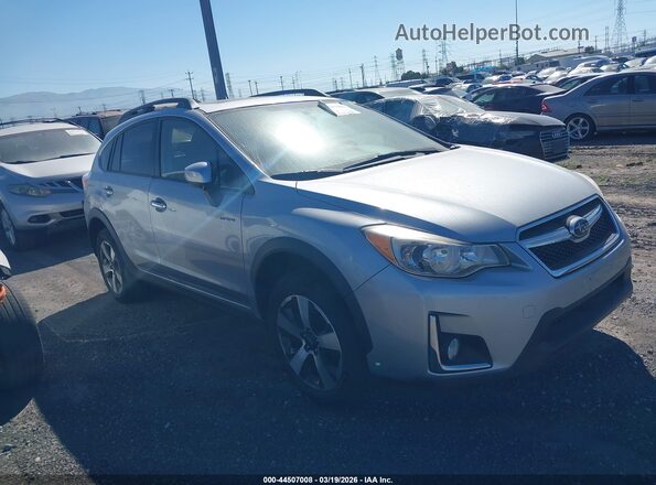 JF2GPBLC9GH251785 2016 SUBARU CROSSTREK HYBRID Gray Front right