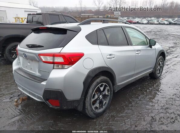 JF2GTAAC1JG343270 2018 SUBARU CROSSTREK Серебряный Задняя правая четверть