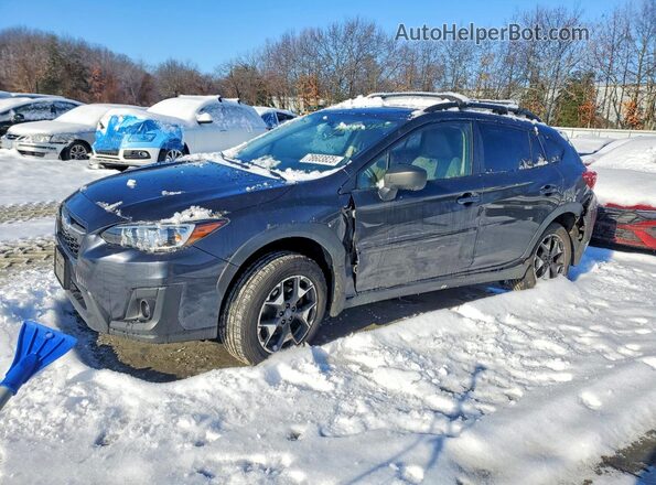 JF2GTAAC8KH370591 2019 SUBARU CROSSTREK Серый Передняя левая четверть