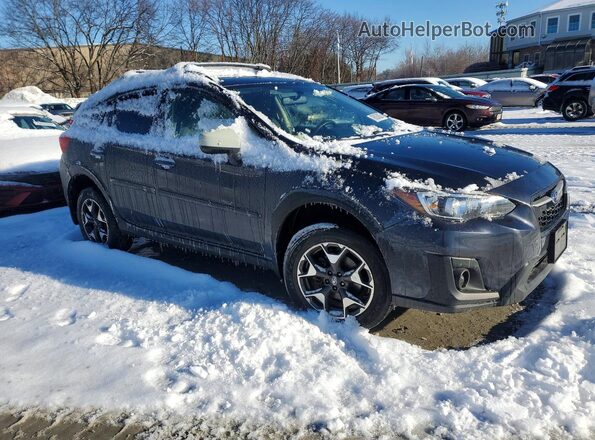 JF2GTAAC8KH370591 2019 SUBARU CROSSTREK Серый Передняя правая четверть