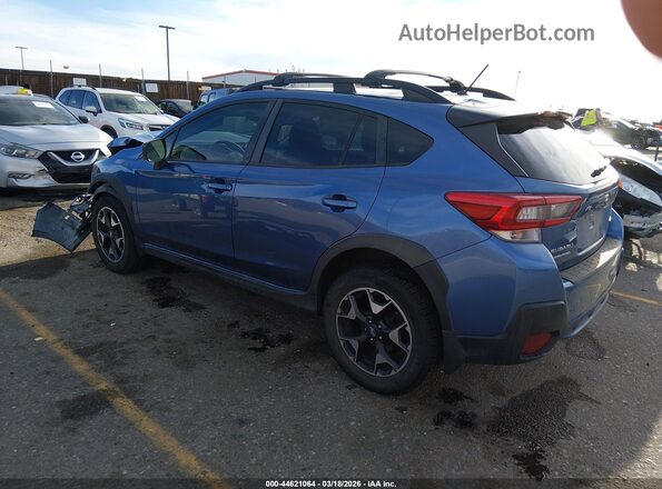 JF2GTABC1L8214232 2020 SUBARU CROSSTREK Синий Задняя левая четверть