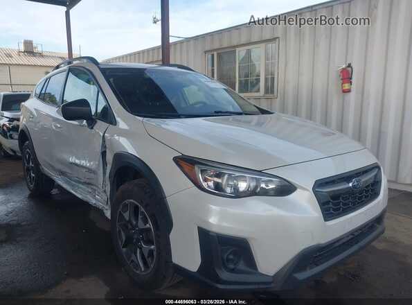 JF2GTABC2K8355082 2019 SUBARU CROSSTREK White Delantero derecho