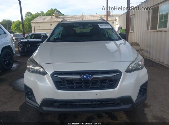 JF2GTABC2K8355082 2019 SUBARU CROSSTREK White Vista del cuadro de instrumentos