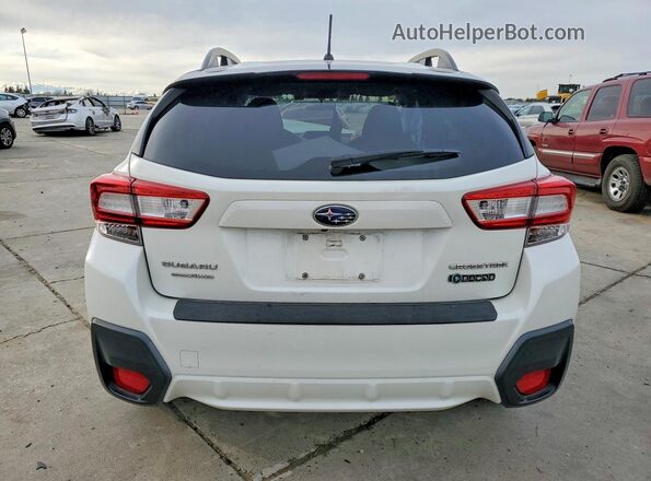JF2GTABC2KH212746 2019 SUBARU CROSSTREK White Vista trasera
