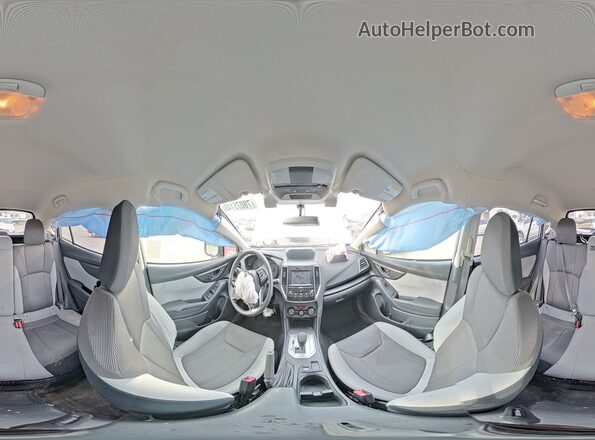JF2GTABC2KH212746 2019 SUBARU CROSSTREK White Vista interior de 360 grados