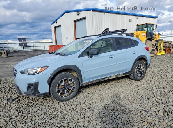 JF2GTABC3K8265424 2019 SUBARU CROSSTREK Синий Передняя левая четверть