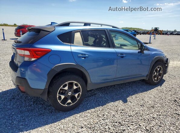 JF2GTABC9JH282145 2018 SUBARU CROSSTREK Blue Tył prawy