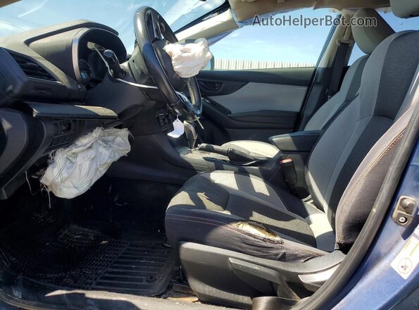 JF2GTABC9JH282145 2018 SUBARU CROSSTREK Blue Widok wnętrza z przodu