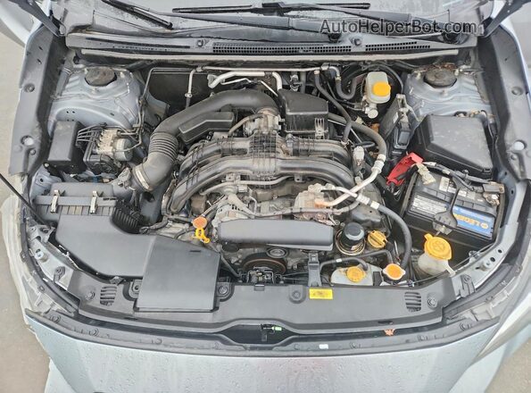 JF2GTACC0K8256016 2019 SUBARU CROSSTREK Silver Widok komory silnika