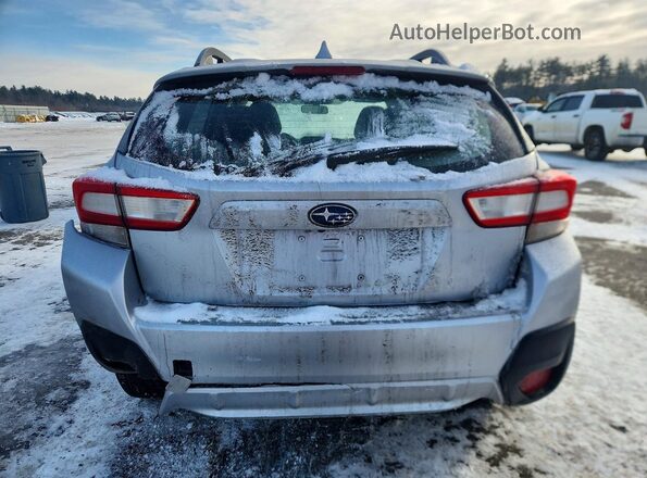 JF2GTACC3K8206789 2019 SUBARU CROSSTREK Silver Вид ззаду