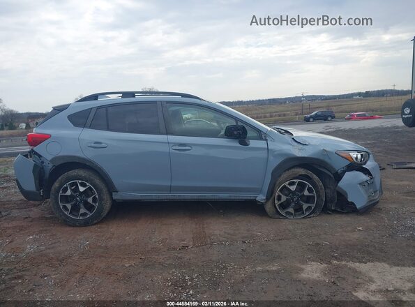 JF2GTACC4K8210673 2019 SUBARU CROSSTREK Light Blue უკანა სალონის ხედი