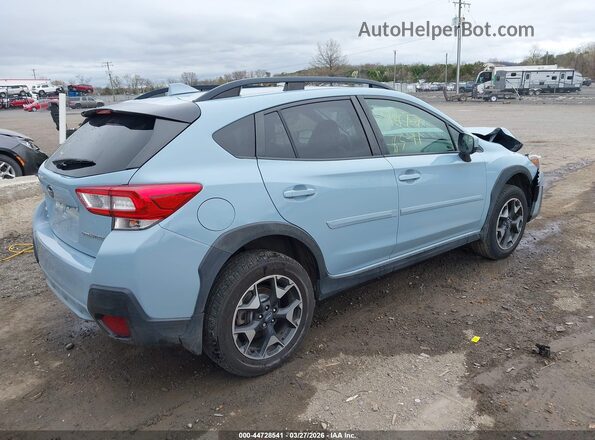 JF2GTACC4KH353221 2019 SUBARU CROSSTREK Синий Задняя правая четверть