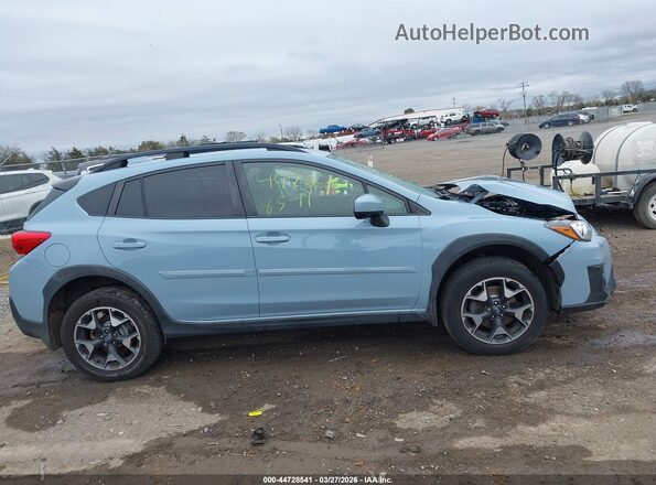 JF2GTACC4KH353221 2019 SUBARU CROSSTREK Синий Вид задней части салона