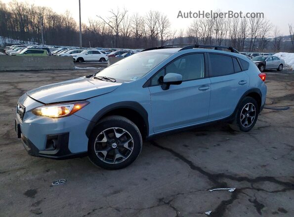 JF2GTADC7JH330304 2018 SUBARU CROSSTREK Синий Передняя левая четверть