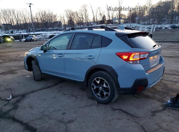 JF2GTADC7JH330304 2018 SUBARU CROSSTREK Синий Задняя левая четверть