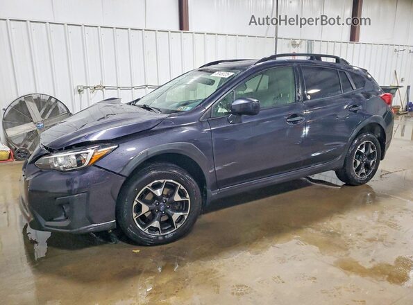 JF2GTADC8K8376872 2019 SUBARU CROSSTREK Charcoal Передня ліва чверть