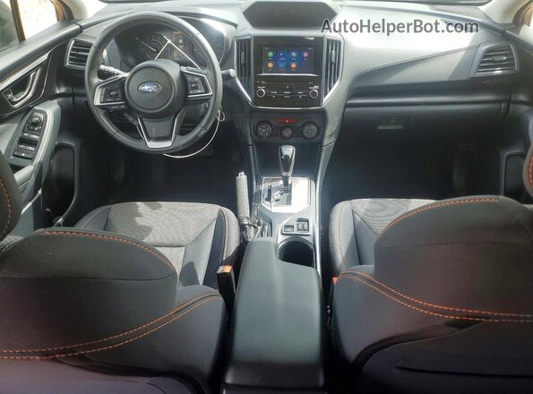JF2GTAEC1KH361242 2019 SUBARU CROSSTREK Белый Вид панели приборов