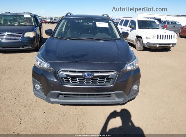 JF2GTAEC2KH328007 2019 SUBARU CROSSTREK Gray ხელსაწყოთა პანელის ხედი