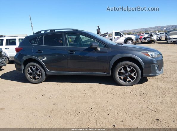 JF2GTAEC2KH328007 2019 SUBARU CROSSTREK Gray უკანა სალონის ხედი