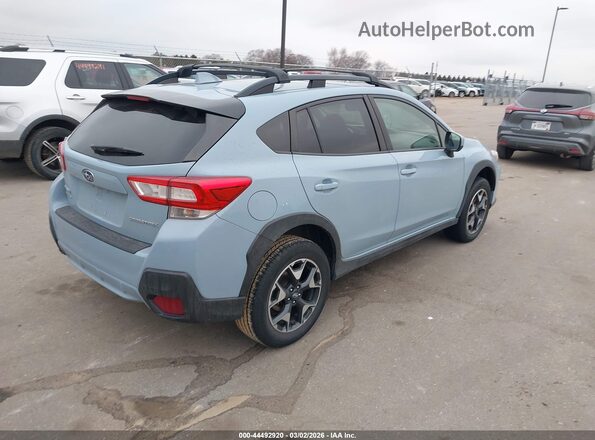 JF2GTAEC3KH306260 2019 SUBARU CROSSTREK Blue Задня права чверть