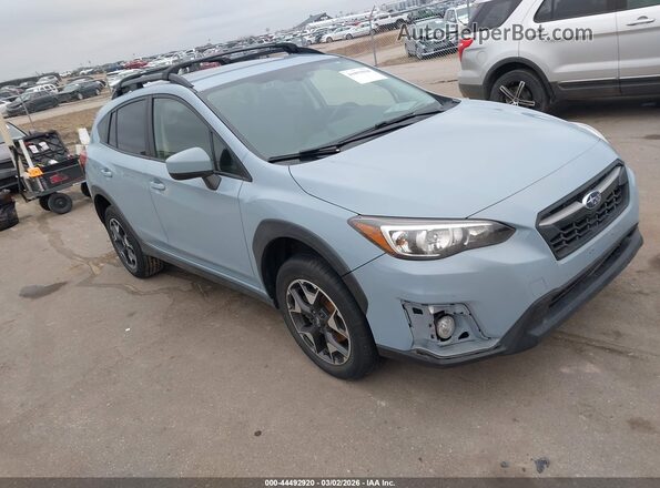 JF2GTAEC3KH306260 2019 SUBARU CROSSTREK Blue Передня права чверть