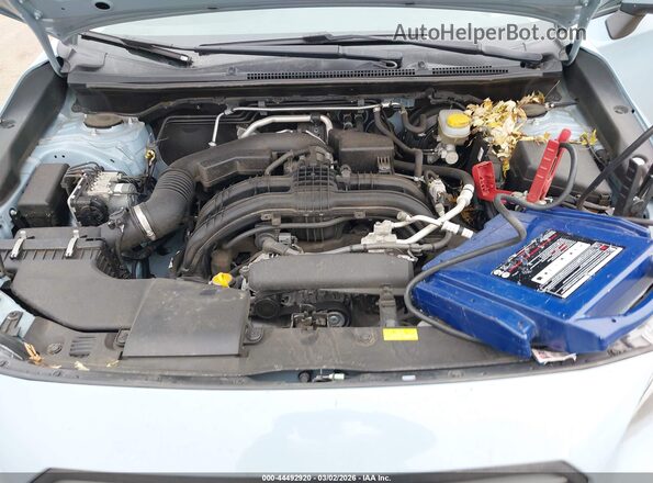 JF2GTAEC3KH306260 2019 SUBARU CROSSTREK Blue Вид ззаду