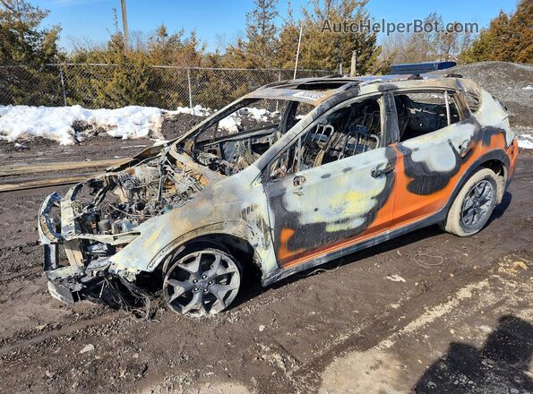 JF2GTAEC3LH208296 2020 SUBARU CROSSTREK Пожар Передняя левая четверть