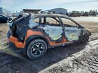 2020 Subaru Crosstrek Premium Пожар vin: JF2GTAEC3LH208296