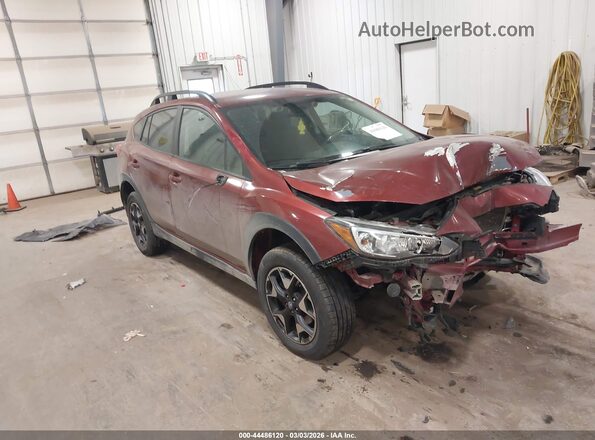 JF2GTAEC4K8265878 2019 SUBARU CROSSTREK Red Przód prawy
