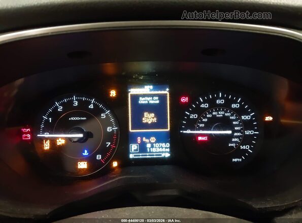 JF2GTAEC4K8265878 2019 SUBARU CROSSTREK Red Widok tylnych siedzeń