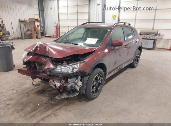 JF2GTAEC4K8265878 2019 SUBARU CROSSTREK Red Przód lewy