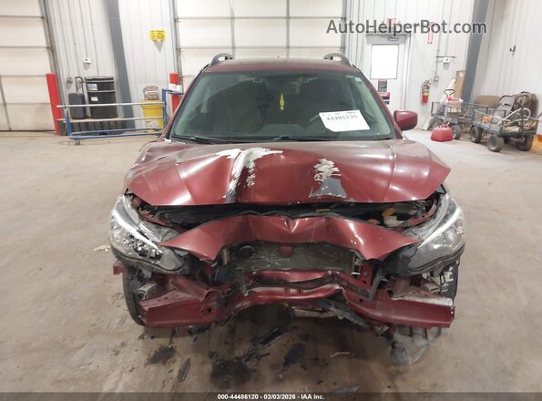 JF2GTAEC4K8265878 2019 SUBARU CROSSTREK Red Widok wnętrza z tyłu