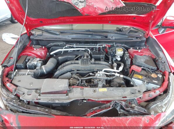JF2GTAEC4LH255806 2020 SUBARU CROSSTREK Красный Вид сзади