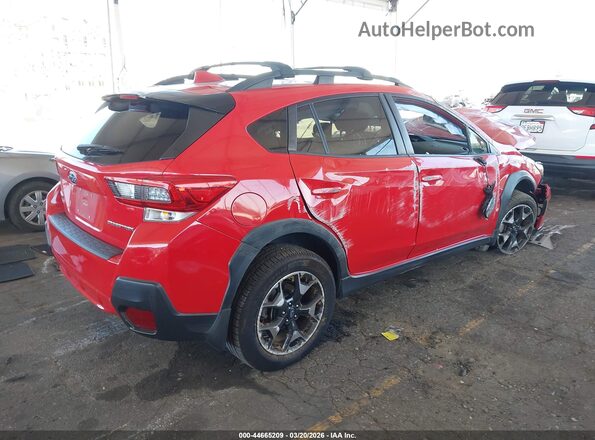 JF2GTAEC4LH255806 2020 SUBARU CROSSTREK Красный Задняя правая четверть