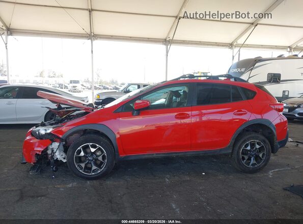 JF2GTAEC4LH255806 2020 SUBARU CROSSTREK Красный Панорамный вид салона 360°