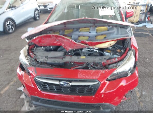 JF2GTAEC4LH255806 2020 SUBARU CROSSTREK Красный Вид спереди