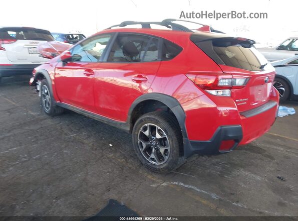 JF2GTAEC4LH255806 2020 SUBARU CROSSTREK Красный Задняя левая четверть