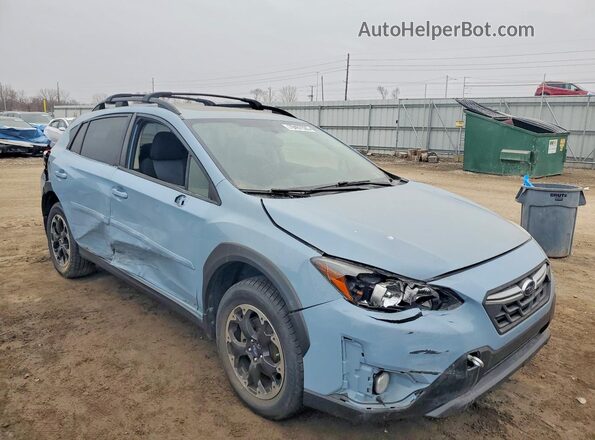 JF2GTAEC4PH209933 2023 SUBARU CROSSTREK Blue Przód prawy