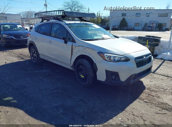 JF2GTAEC8KH323149 2019 SUBARU CROSSTREK White Передня права чверть