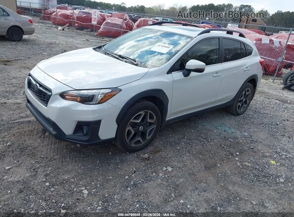 JF2GTALC1J8261255 2018 SUBARU CROSSTREK Белый Передняя левая четверть