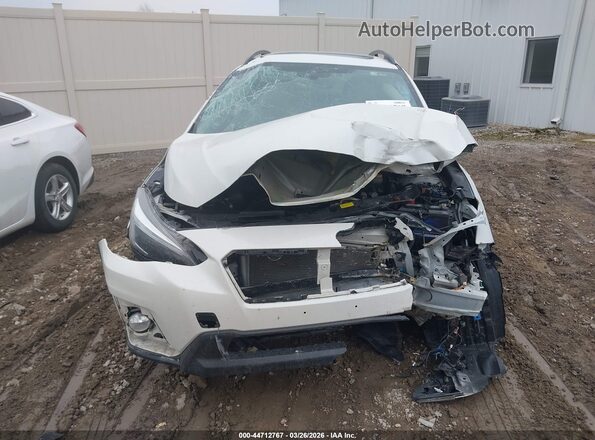 JF2GTALC3JH291437 2018 SUBARU CROSSTREK Белый Вид щитка приборов
