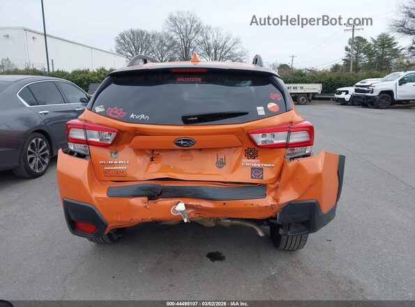 JF2GTALC5JH227514 2018 SUBARU CROSSTREK Оранжевый 