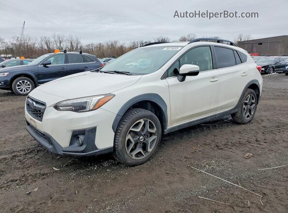 JF2GTALC7J8249496 2018 SUBARU CROSSTREK Белый Передняя левая четверть