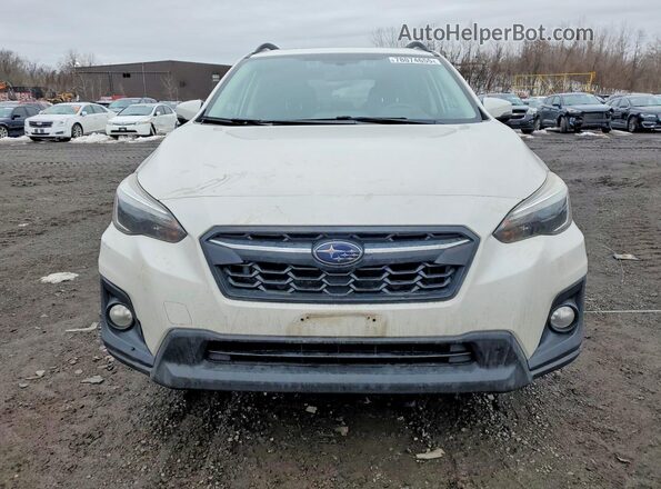 JF2GTALC7J8249496 2018 SUBARU CROSSTREK Белый Вид спереди