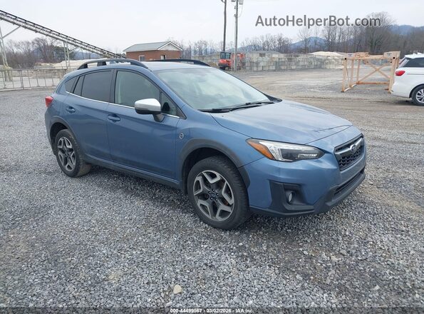 JF2GTAMC0J8288946 2018 SUBARU CROSSTREK Blue Front right