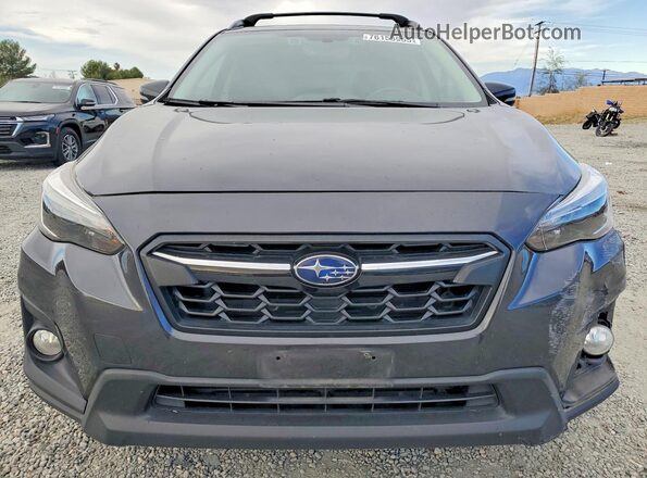 JF2GTAMC0K8345437 2019 SUBARU CROSSTREK Charcoal წინა ხედი