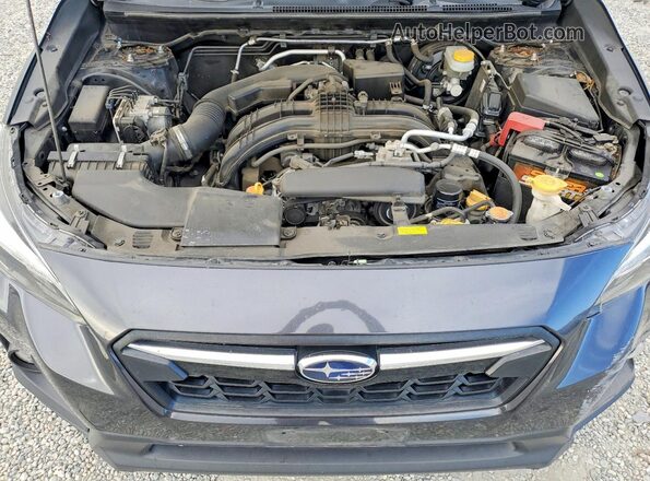 JF2GTAMC0K8345437 2019 SUBARU CROSSTREK Charcoal ძრავის განყოფილების ხედი