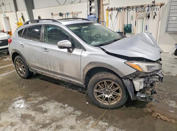 JF2GTAMC1JH228867 2018 SUBARU CROSSTREK Silver Przód prawy